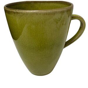 Jars France Mug Avocado Green Tourron Tilleul French Country Coffee Cup Ref# A